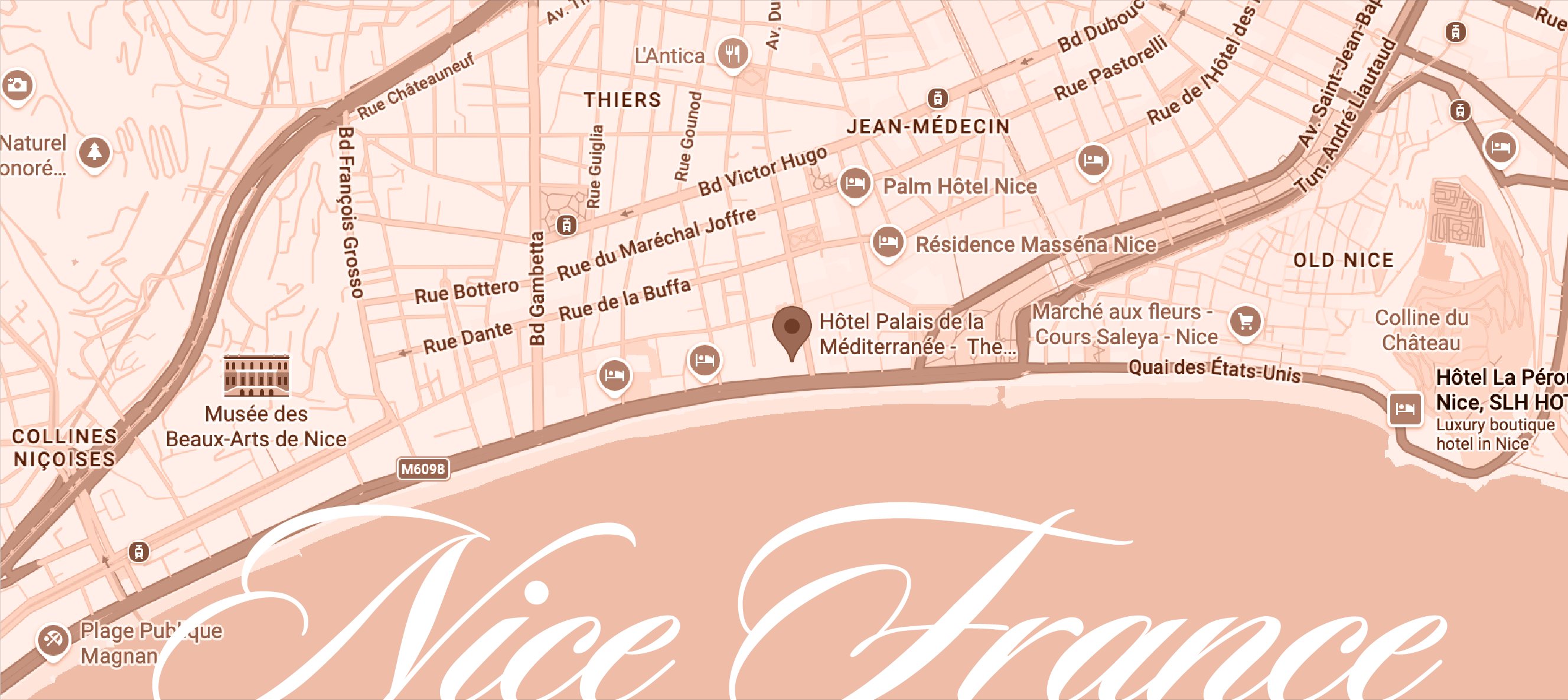 Carte de Nice